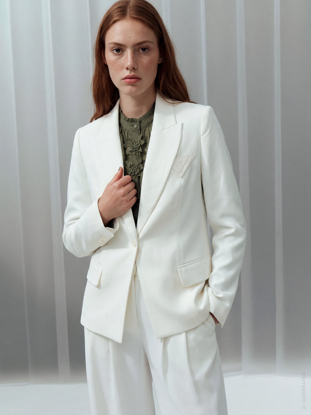 Gossia AzuraGO Blazer Blazere Creme