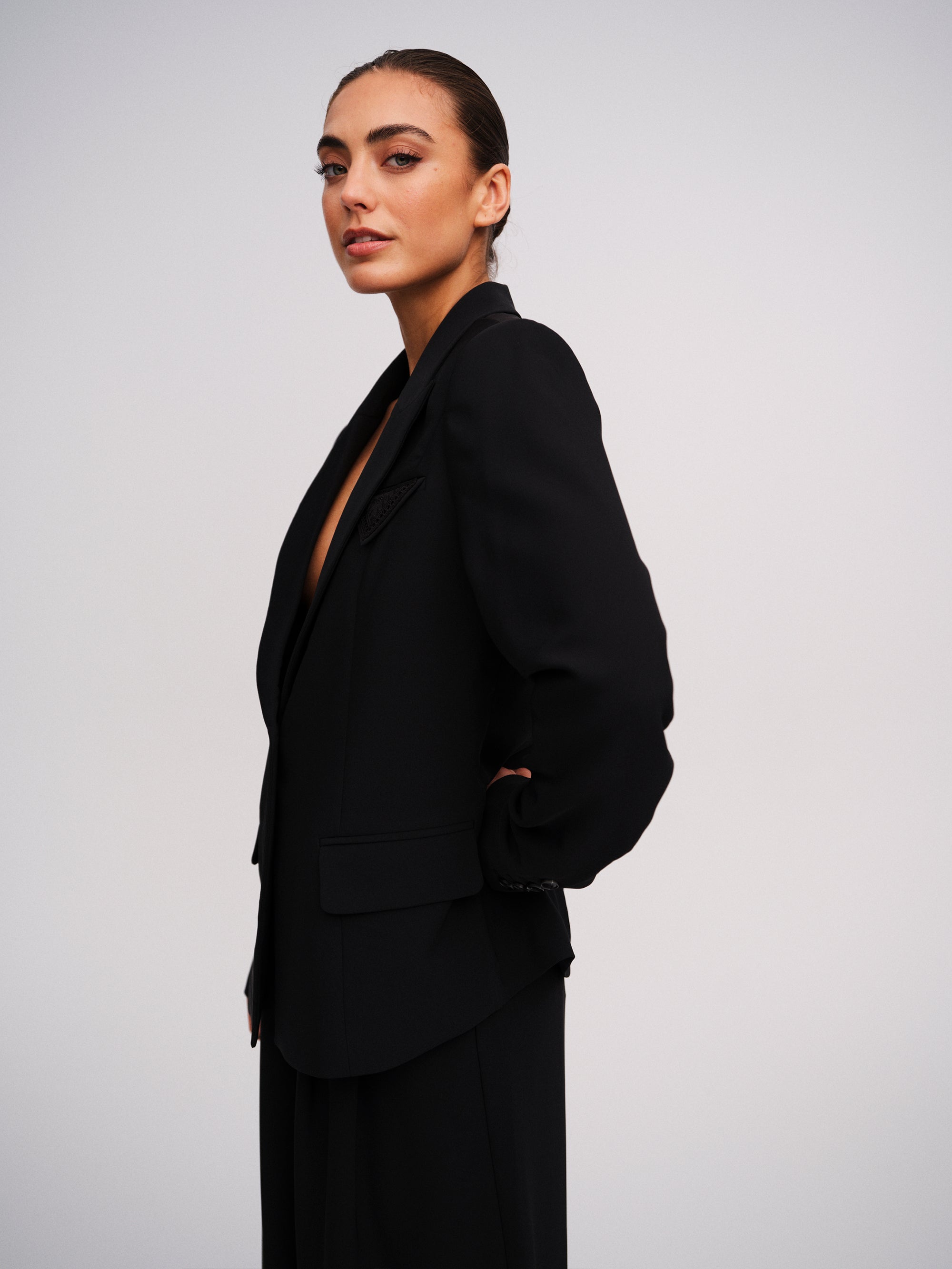 Gossia AzuraGO Blazer Jackets Black