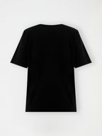 Gossia BasGO Tee T-Shirt Black / Silver Print