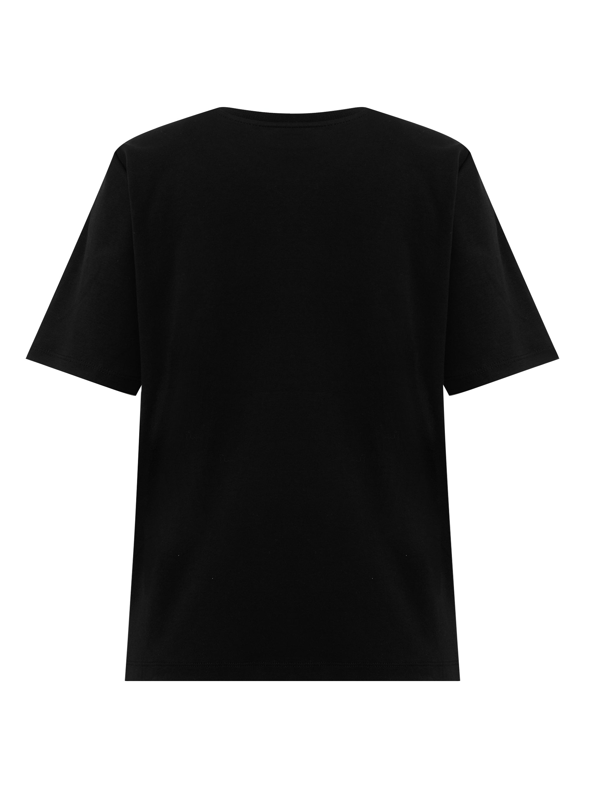 Gossia BasGO Tee T-Shirt Black / Silver Print