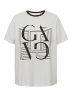 Gossia BasGO Tee T-Shirt Creme
