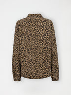 Gossia BasmaGO Jull Jacket Shirt Shirts Leopard Print/Cream Stripe