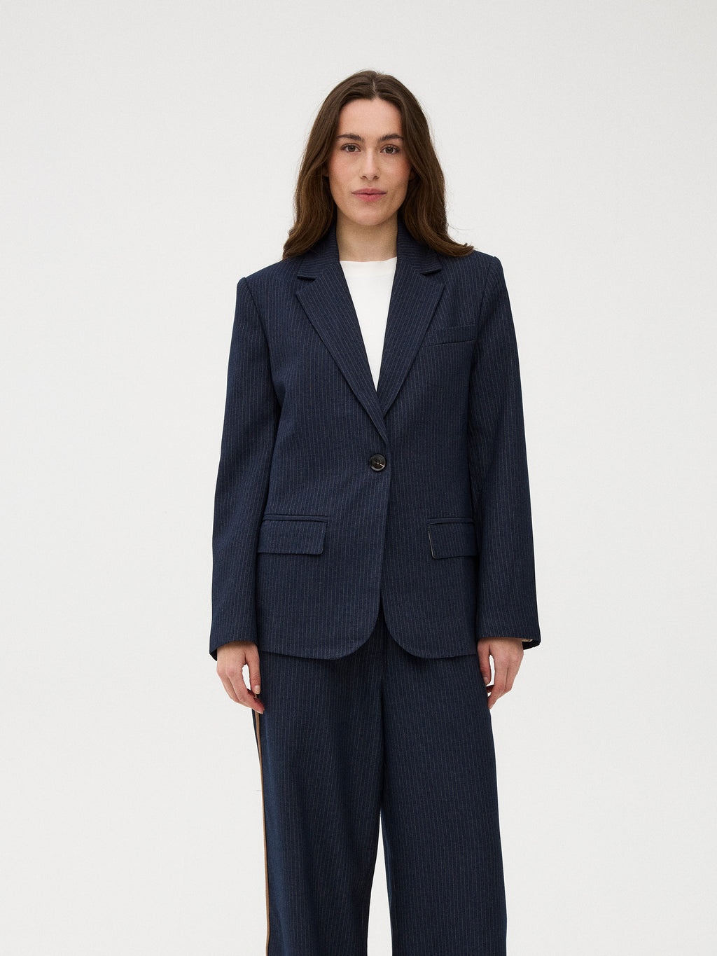 Gossia BeatriceGO Jo Blazer Blazere Navy Blue stripes
