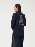 Gossia BeatriceGO Jo Blazer Blazere Navy Blue stripes