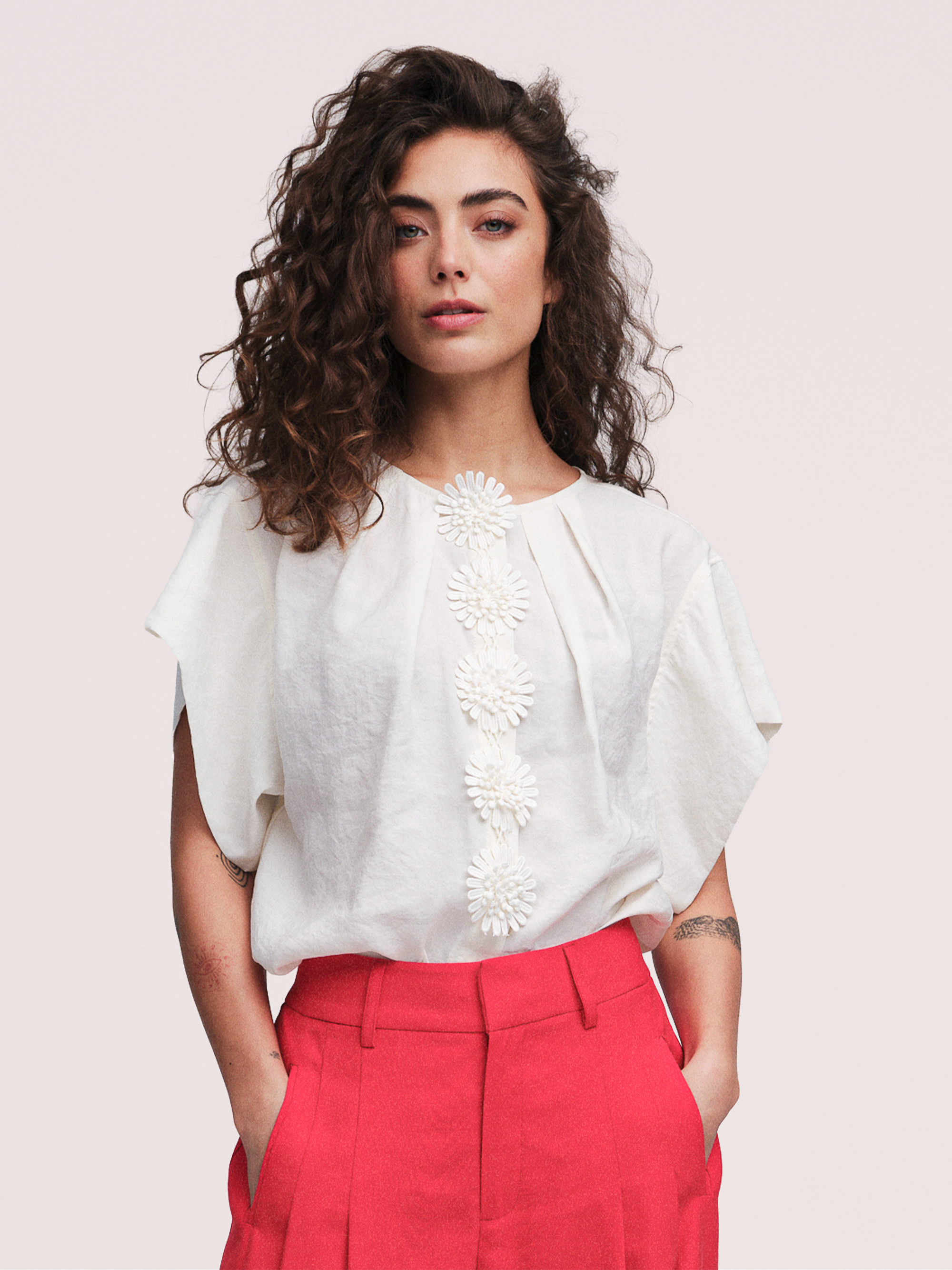 Gossia BellamyGO Blouse Bluser Creme
