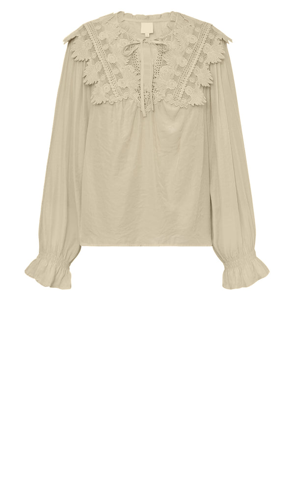Gossia BirkaGO Blouse Bluser Creme