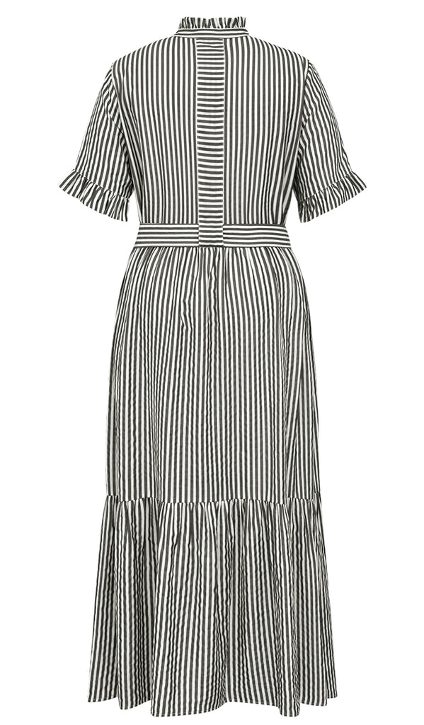 Gossia BoannaGO Dress Kjoler Black Striped