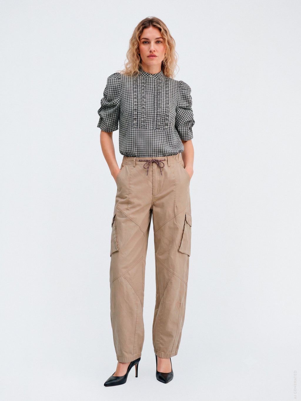 Gossia CarlineGO Cargo Pants Pants Sand
