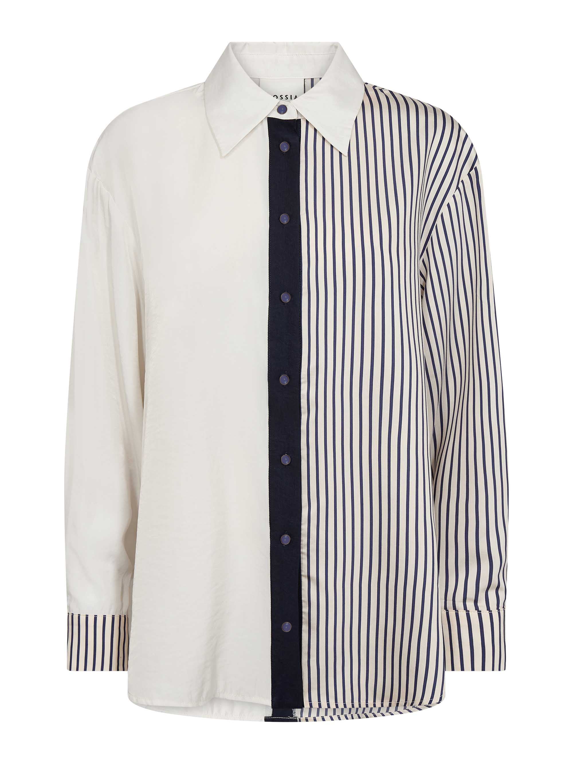 Gossia CecileGO Shirt Shirts Navy Creme Stripes