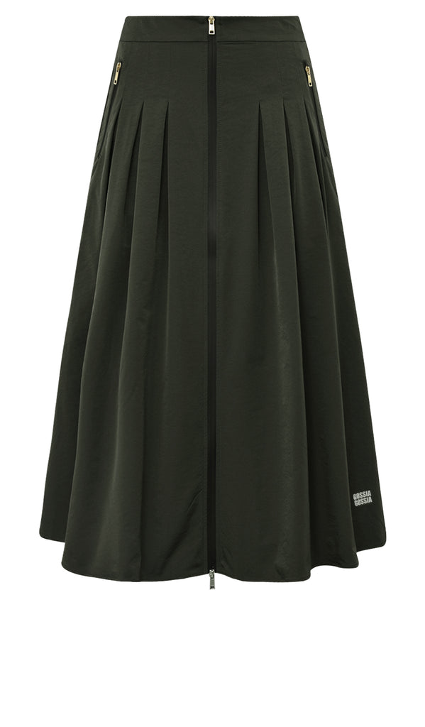 Gossia CenetteGO Skirt Nederdele Dark Army