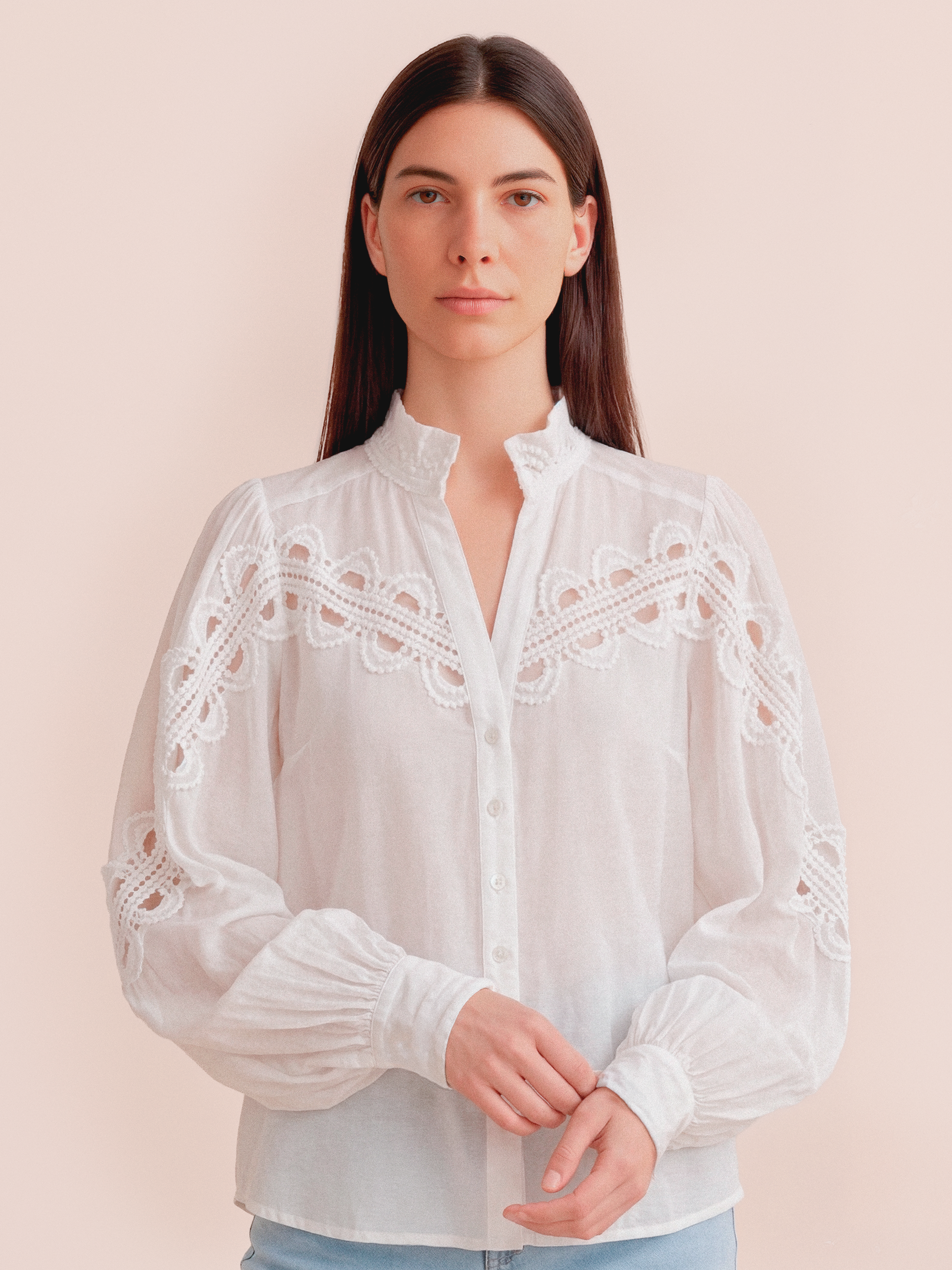 Gossia CessiaGO Blouse Bluser Off-white