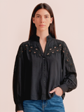 Gossia CessiaGO Blouse Bluser Black