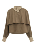 Gossia ChalineGO Shirt Shirts Brown checks