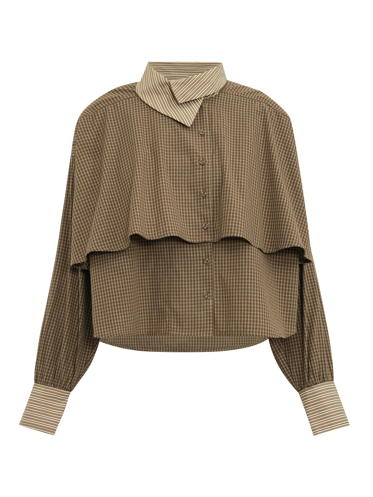 Gossia ChalineGO Shirt Shirts Brown checks