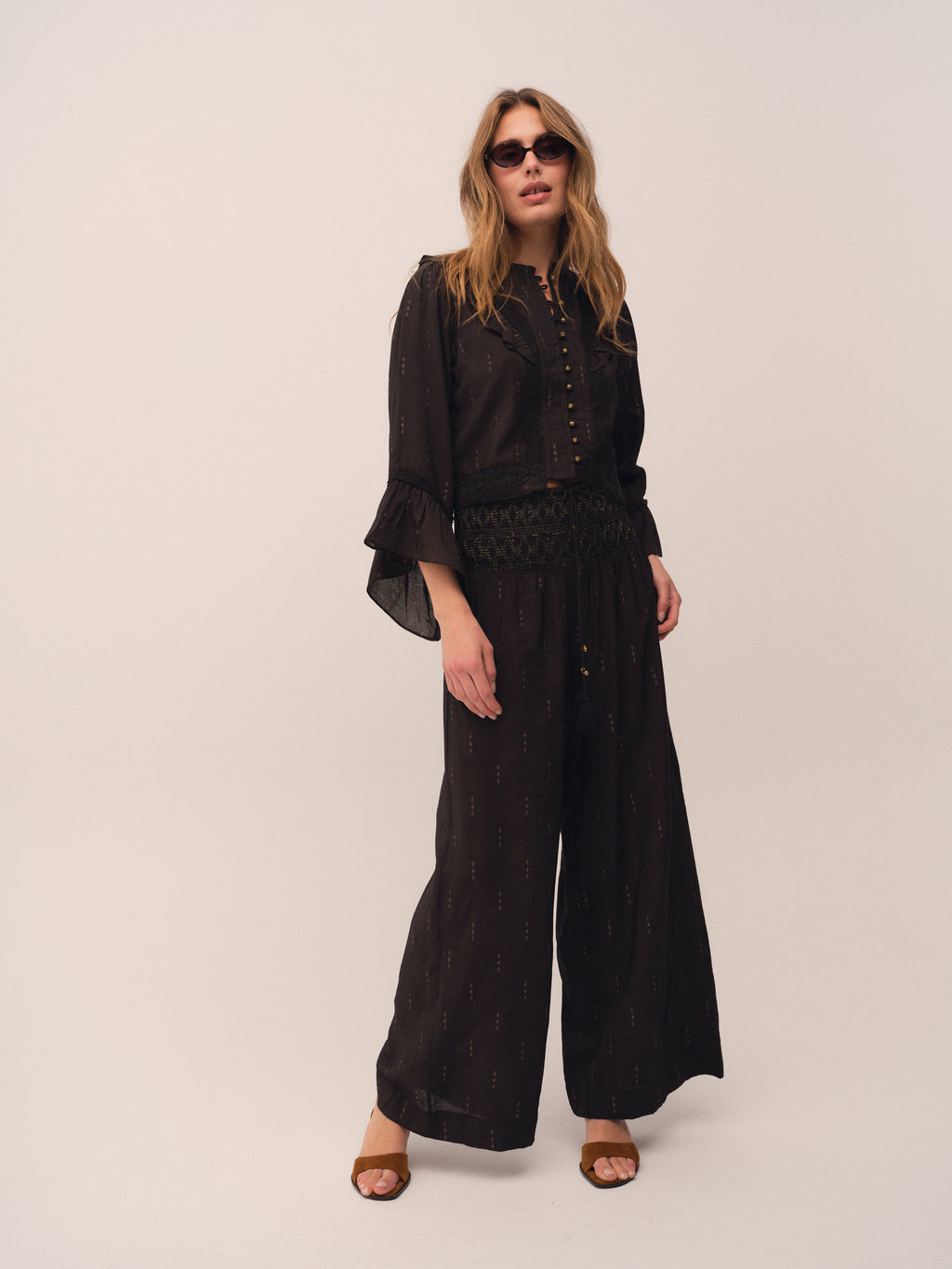 Gossia ClariGO Harem Pants Pants Black Mix