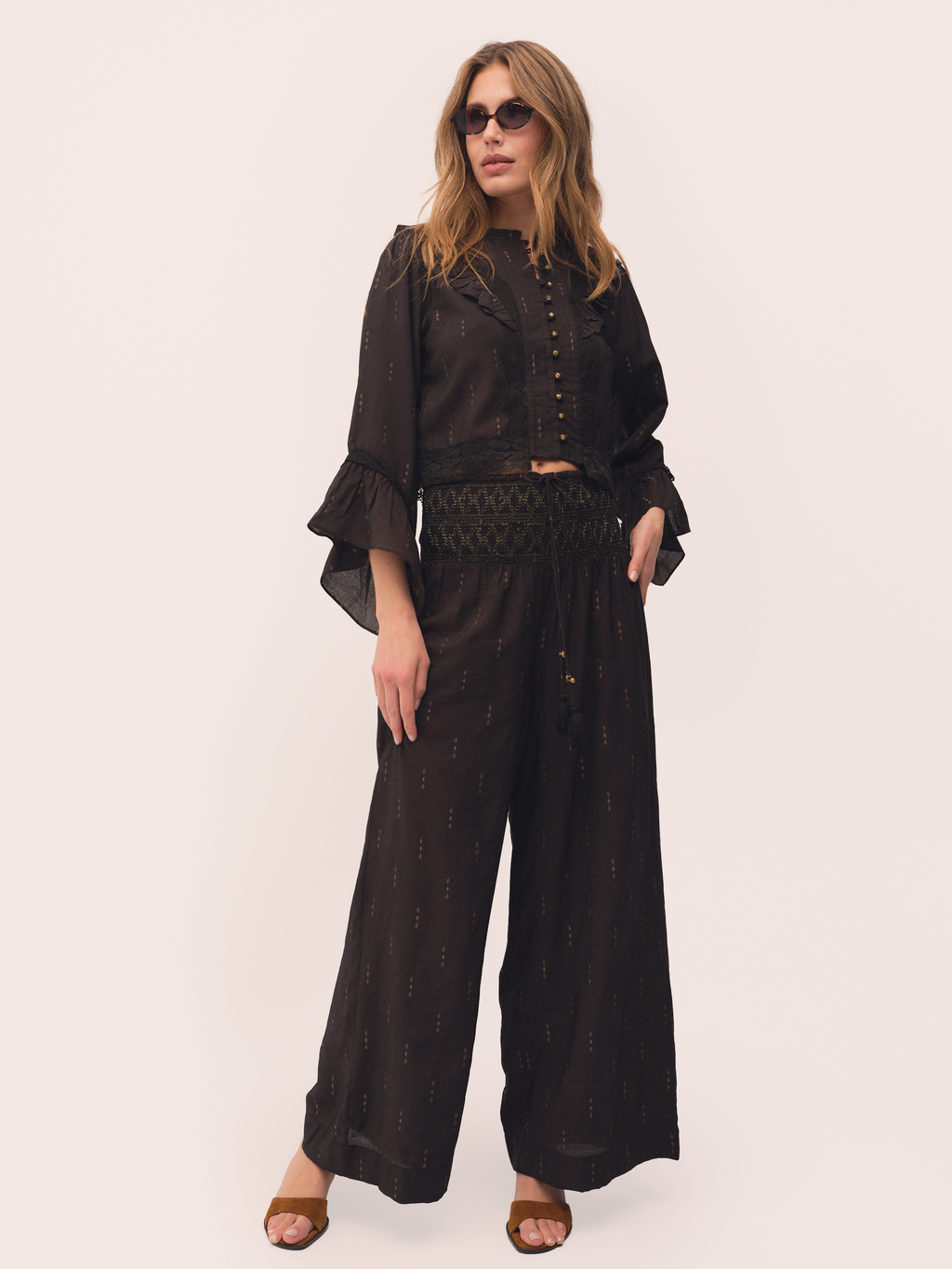 Gossia ClariGO Harem Pants Pants Black Mix