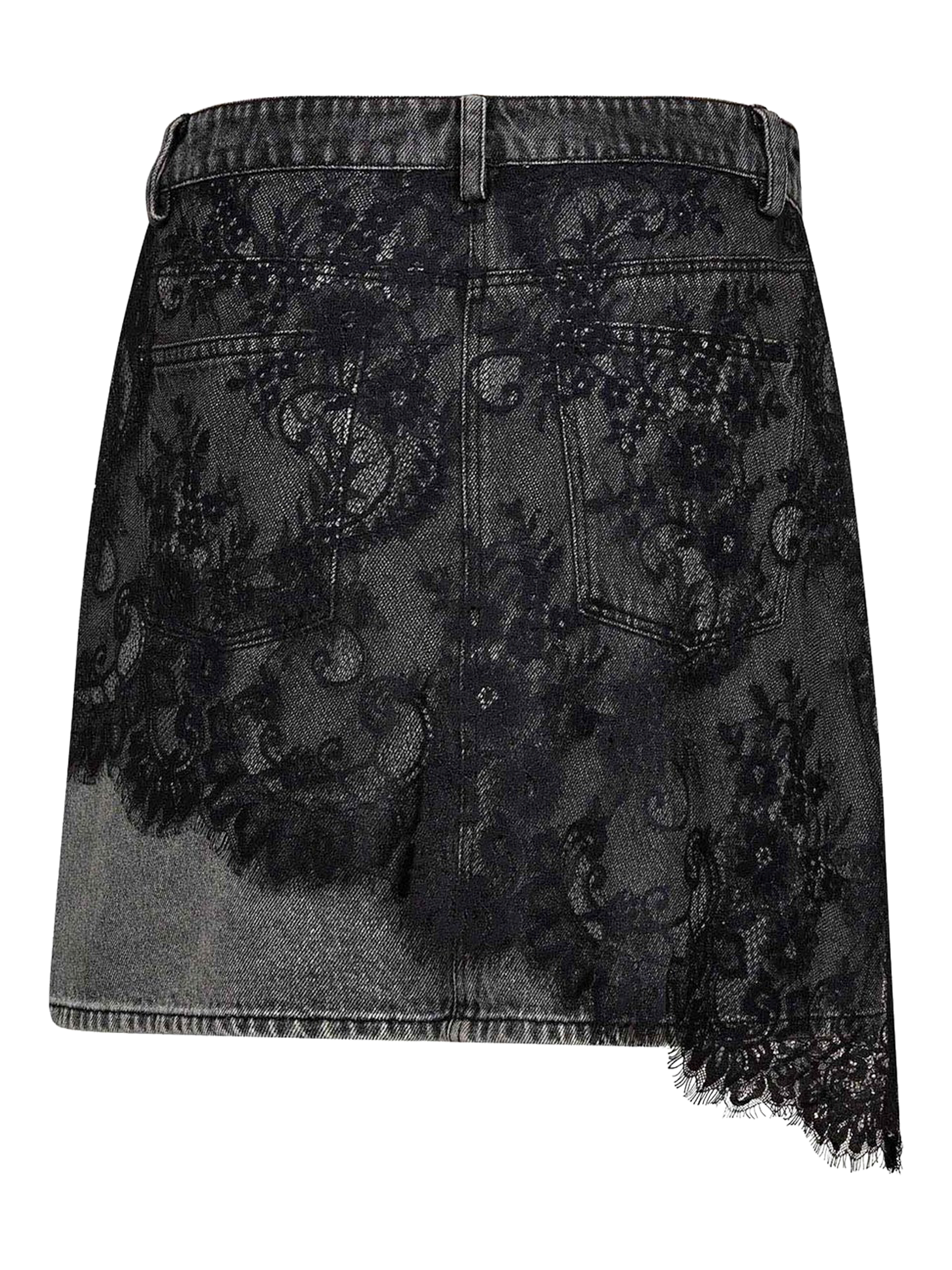 Gossia CoralineGO Jeans Skirt Skirts Grey washed