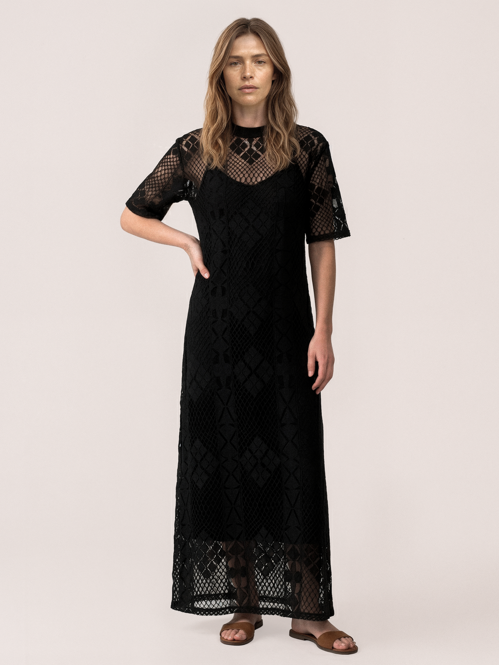 Gossia CosimaGO Tee Dress Dresses Black