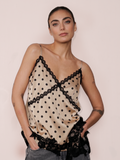 Gossia DagnyGO Jo Top Tops Latte Black Dots