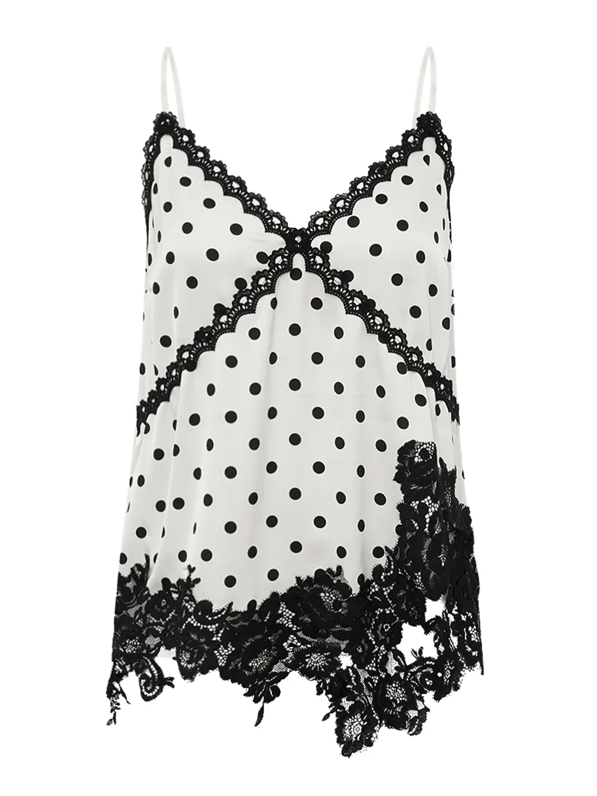 Gossia DagnyGO Jo Top Tops Off-white Black Dots