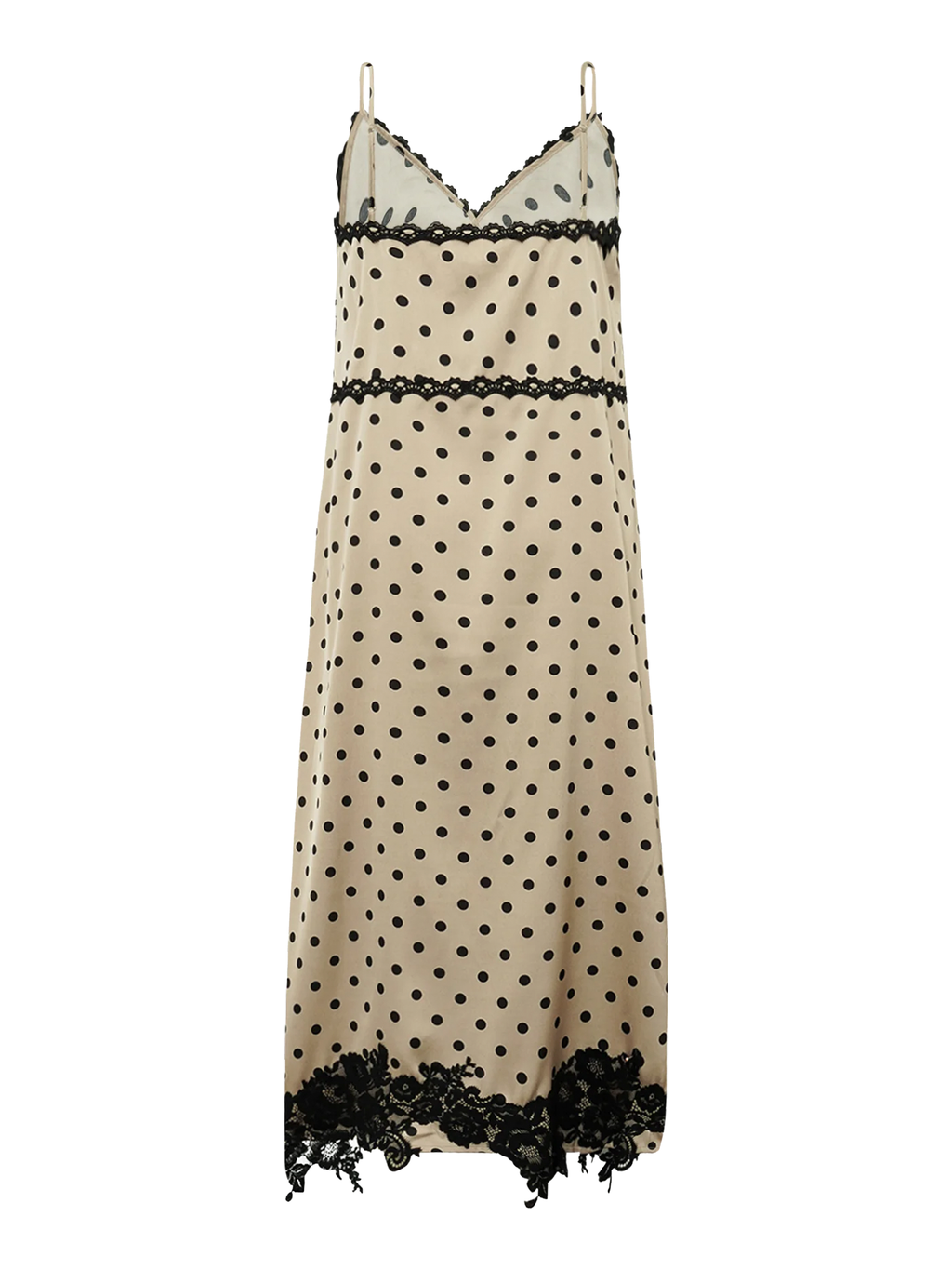 Gossia DahliaGO Mi Dress Dresses Latte Black Dots