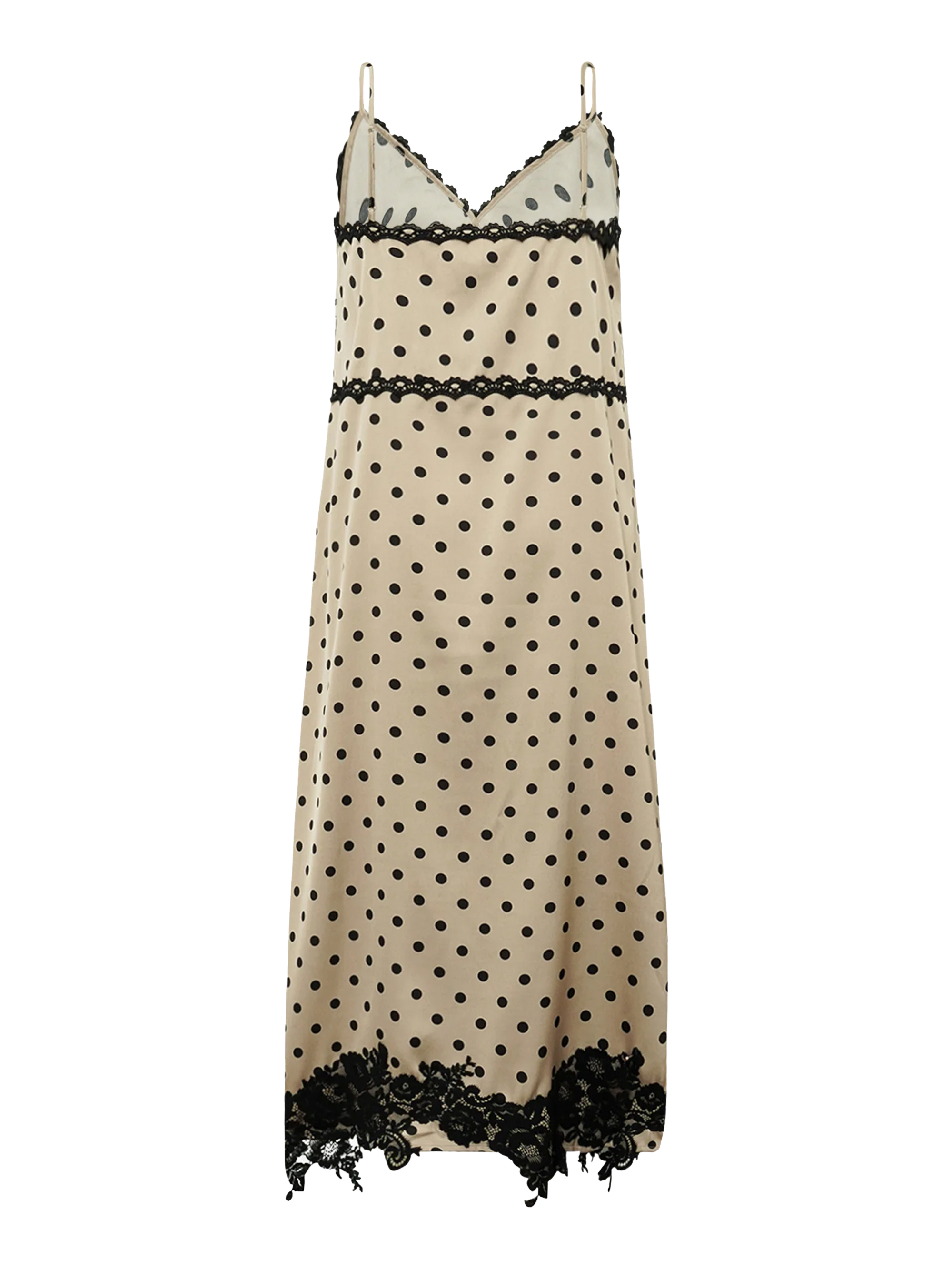 Gossia DahliaGO Mi Dress Dresses Latte Black Dots