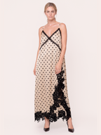 Gossia DahliaGO Mi Dress Dresses Latte Black Dots