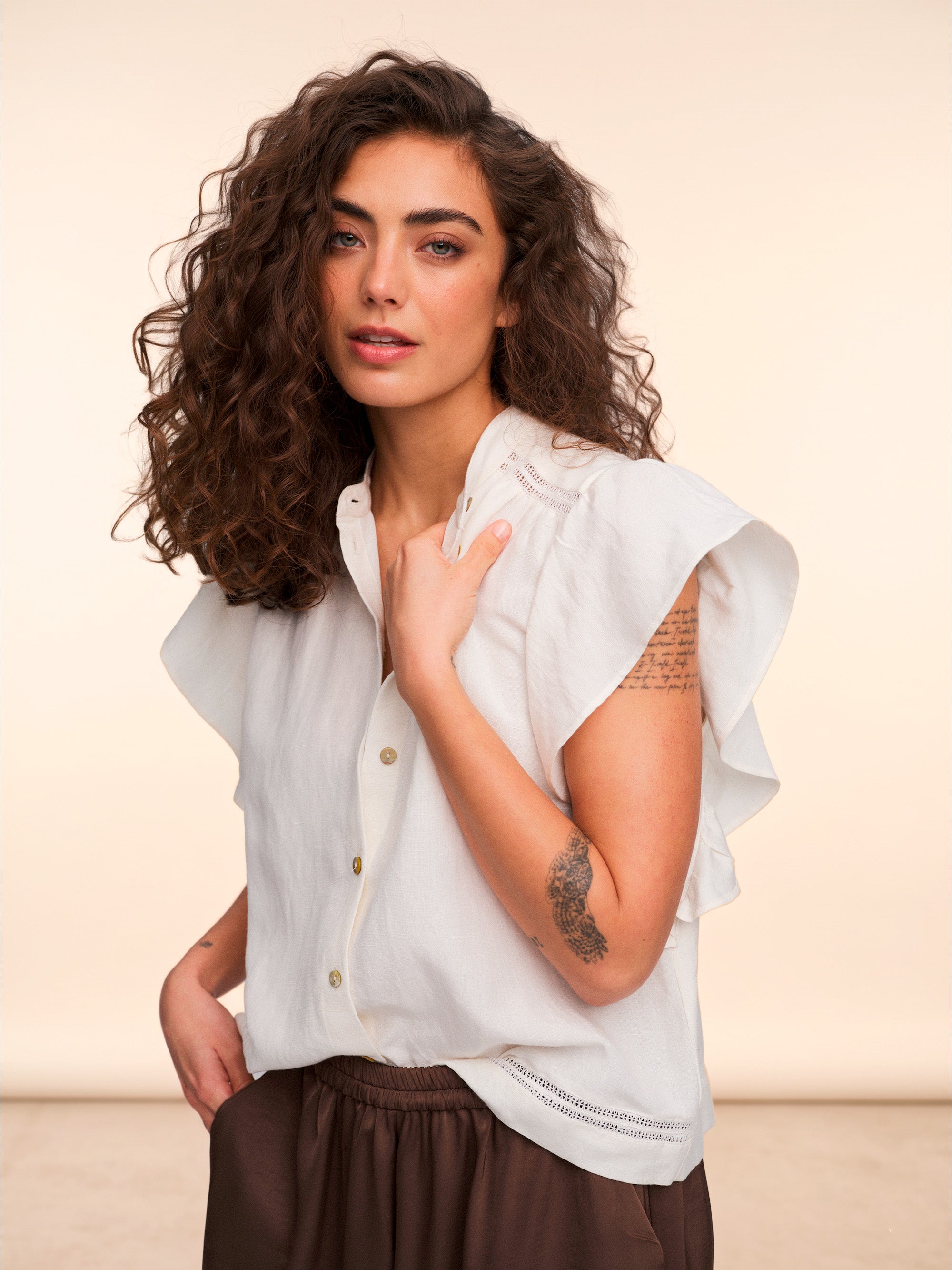 Gossia DaisyGO Blouse Bluser Off-white