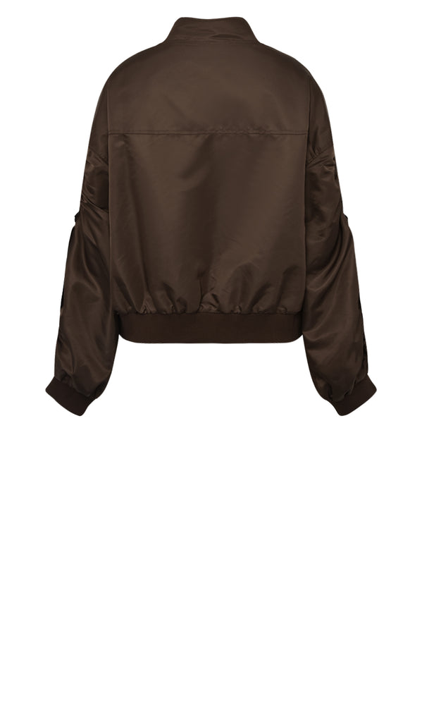 Gossia DamilaGO Bomber Jacket Jakker Caramel Brown
