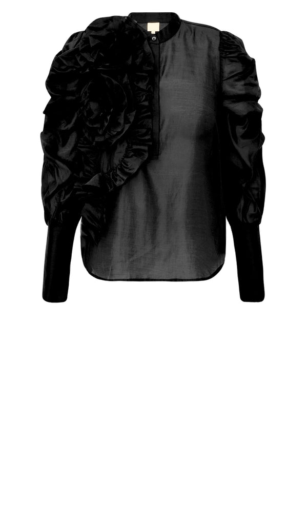 Gossia DevineGO Blouse Bluser Black