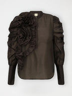 Gossia DevineGO Blouse Bluser Coffee