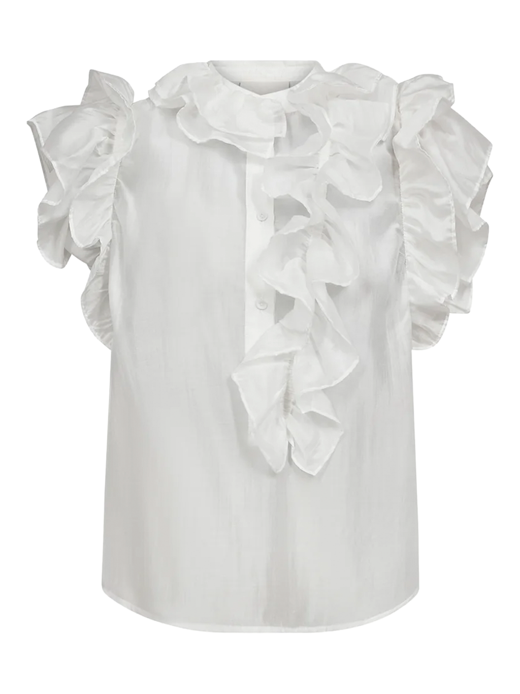 Gossia EmblaGO Blouse Bluser Off-white