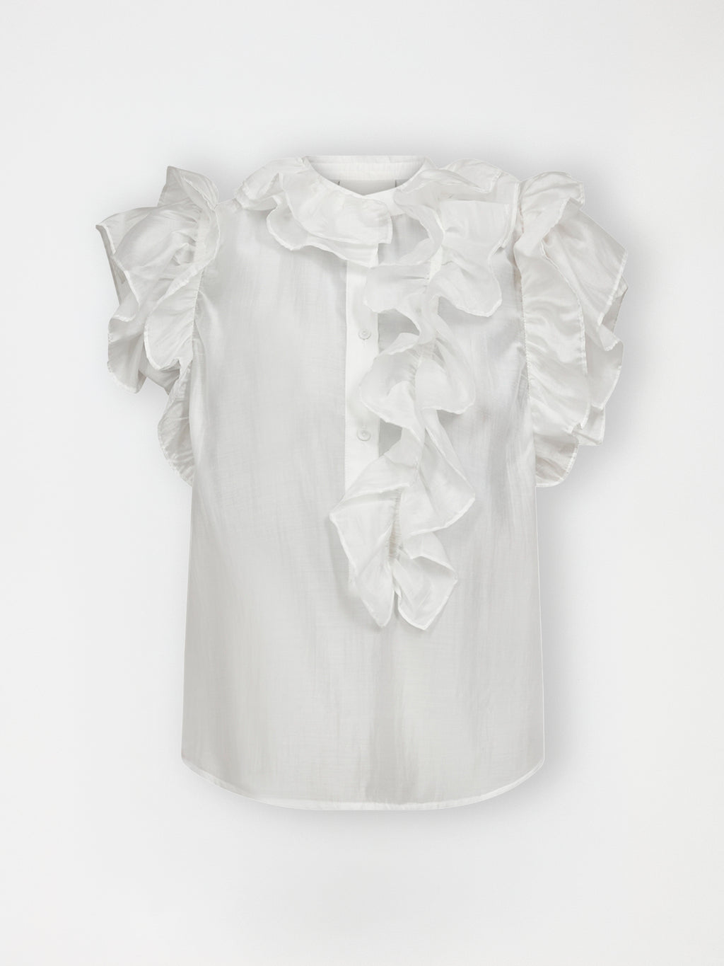 Gossia EmblaGO Blouse Bluser Off-white
