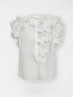 Gossia EmblaGO Blouse Bluser Off-white
