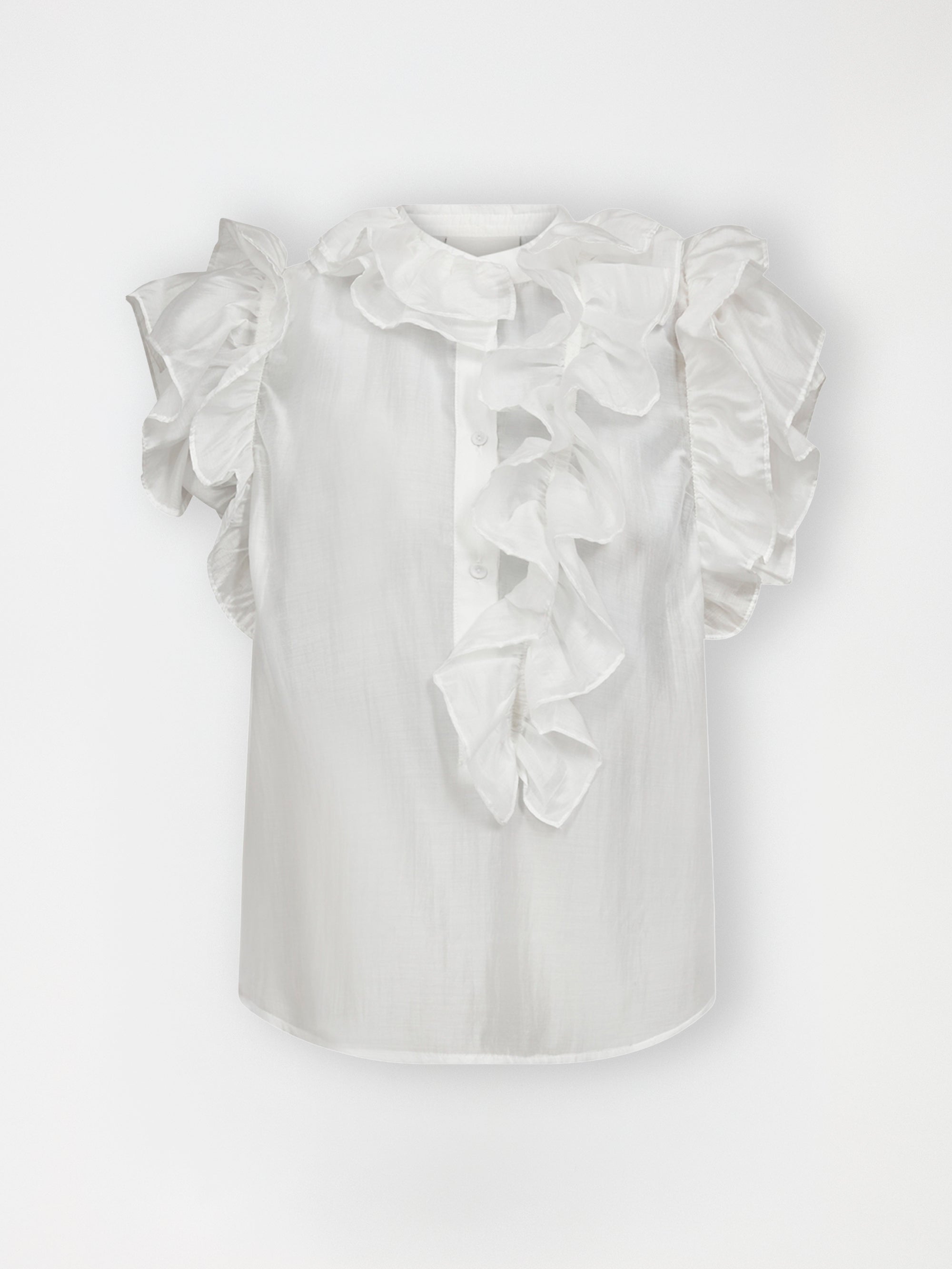 Gossia EmblaGO Blouse Bluser Off-white