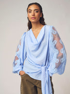 Gossia EmelieGO Blouse Bluser Soft Blue