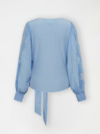 Gossia EmelieGO Blouse Bluser Soft Blue