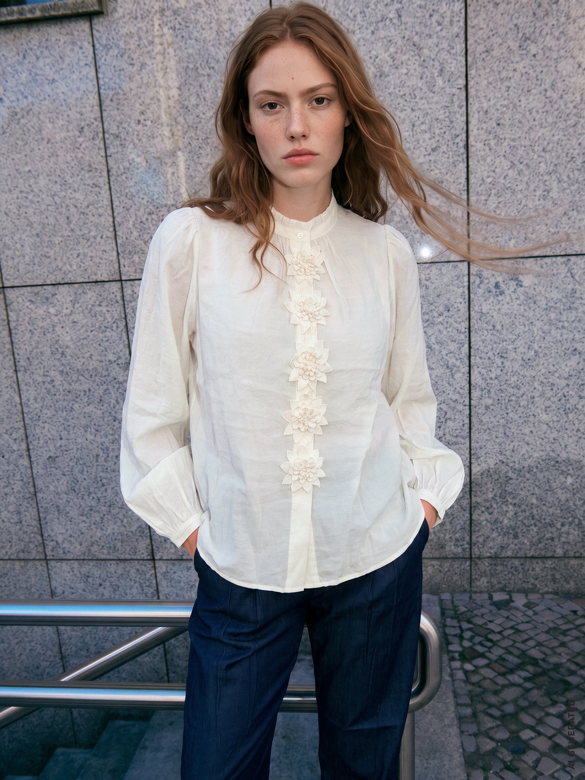 Gossia EmiliGO Shirt Shirts Creme