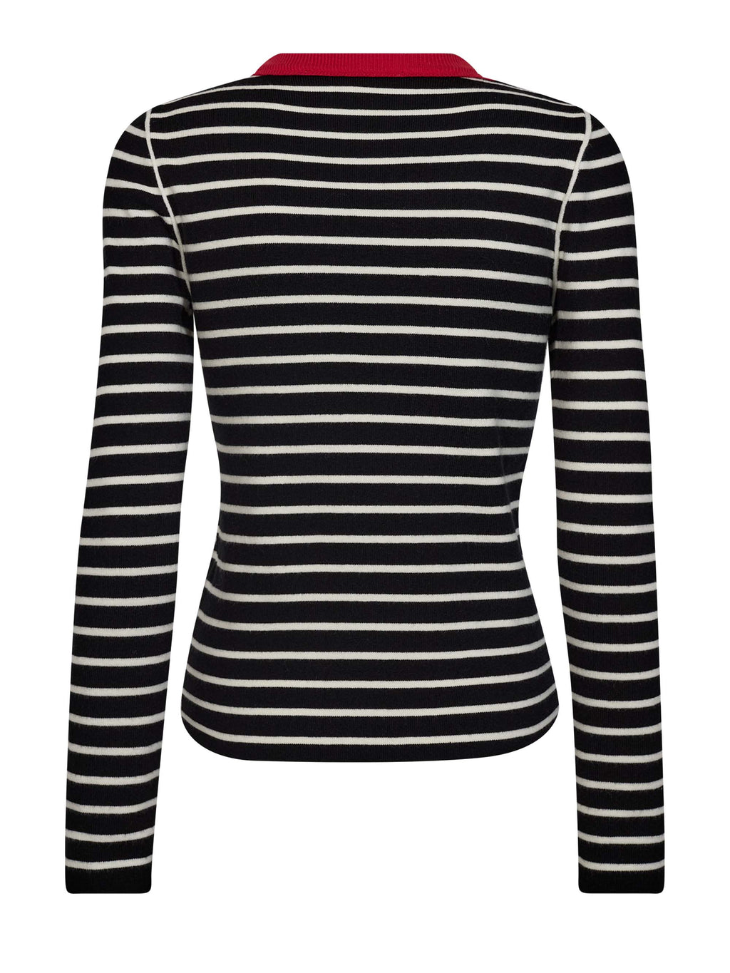Gossia FabiolaGO Jumper T-Shirt Black / Off-white Stripes