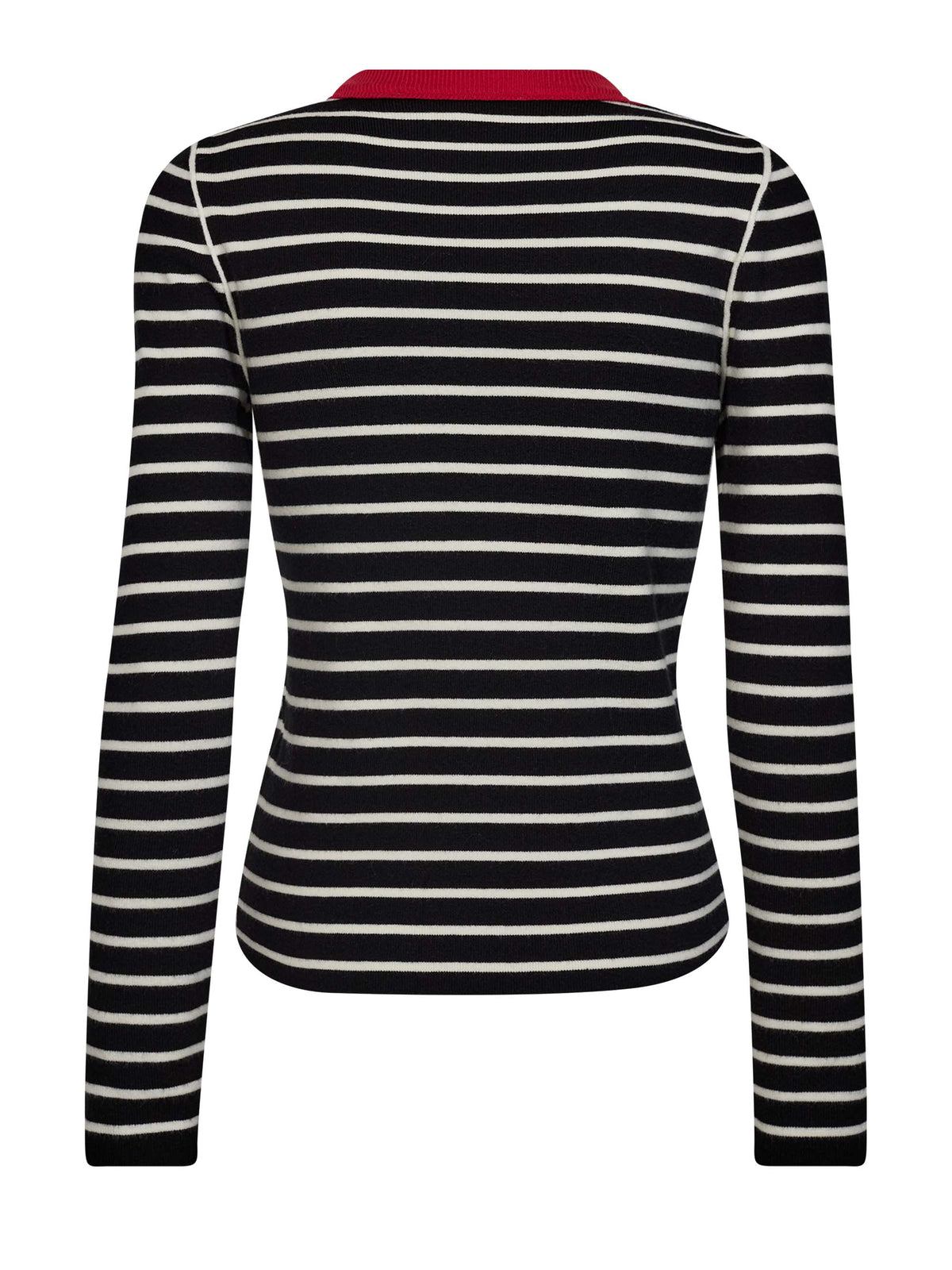 Gossia FabiolaGO Jumper T-Shirt Black / Off-white Stripes