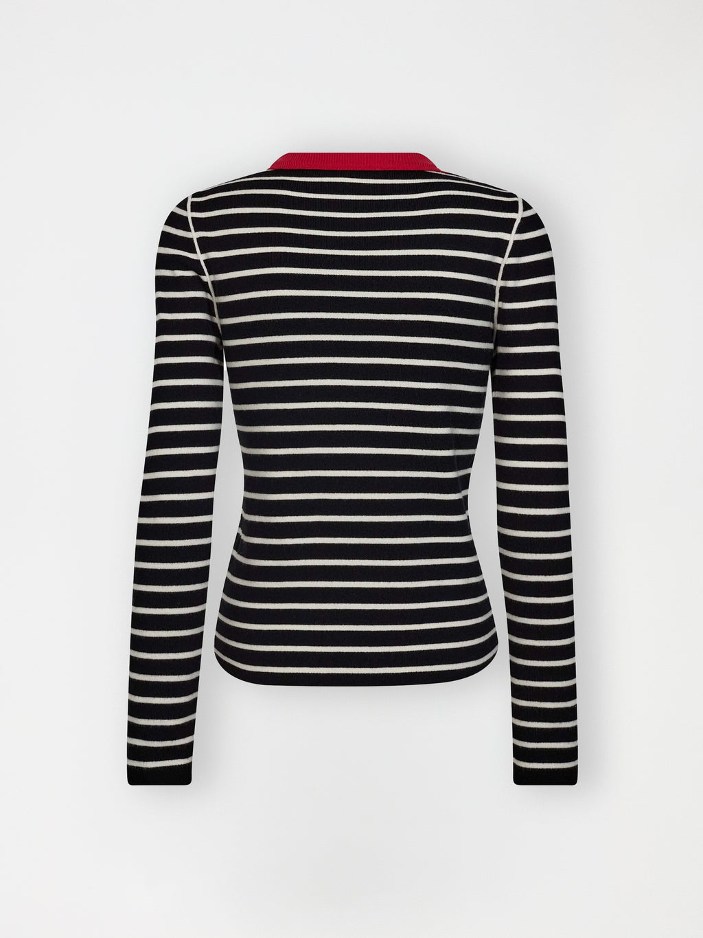 Gossia FabiolaGO Jumper T-Shirt Black / Off-white Stripes