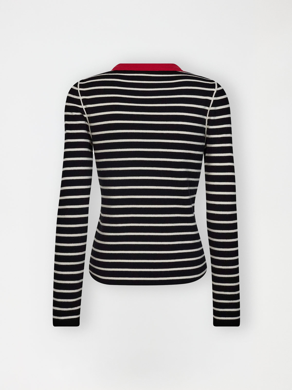 Gossia FabiolaGO Jumper T-Shirt Black / Off-white Stripes