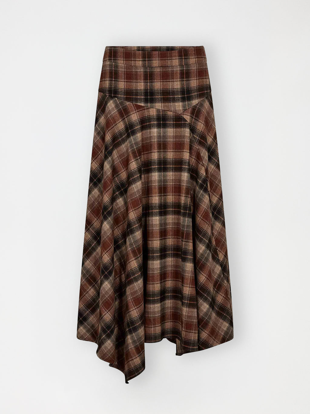 Gossia FleurGO Skirt Skirts Brown checks