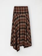 Gossia FleurGO Skirt Skirts Brown checks