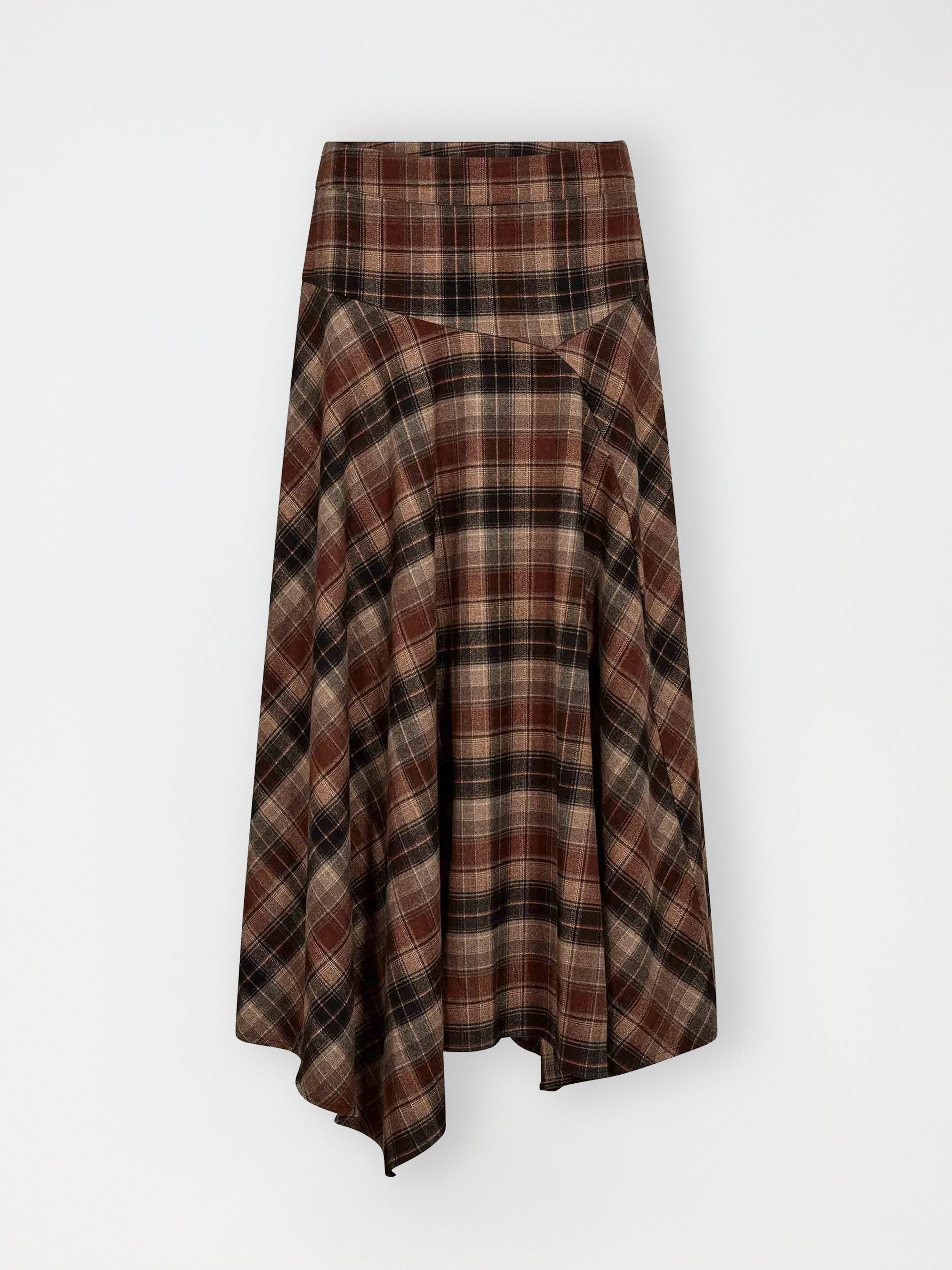 Gossia FleurGO Skirt Skirts Brown checks