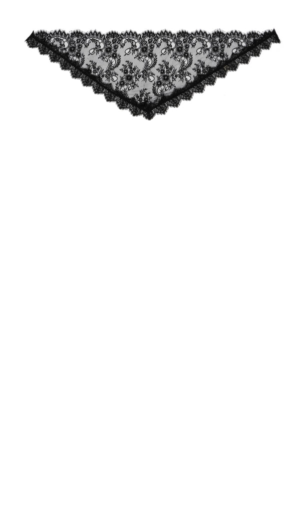 Gossia FloraGO Scarf Tørklæde Black