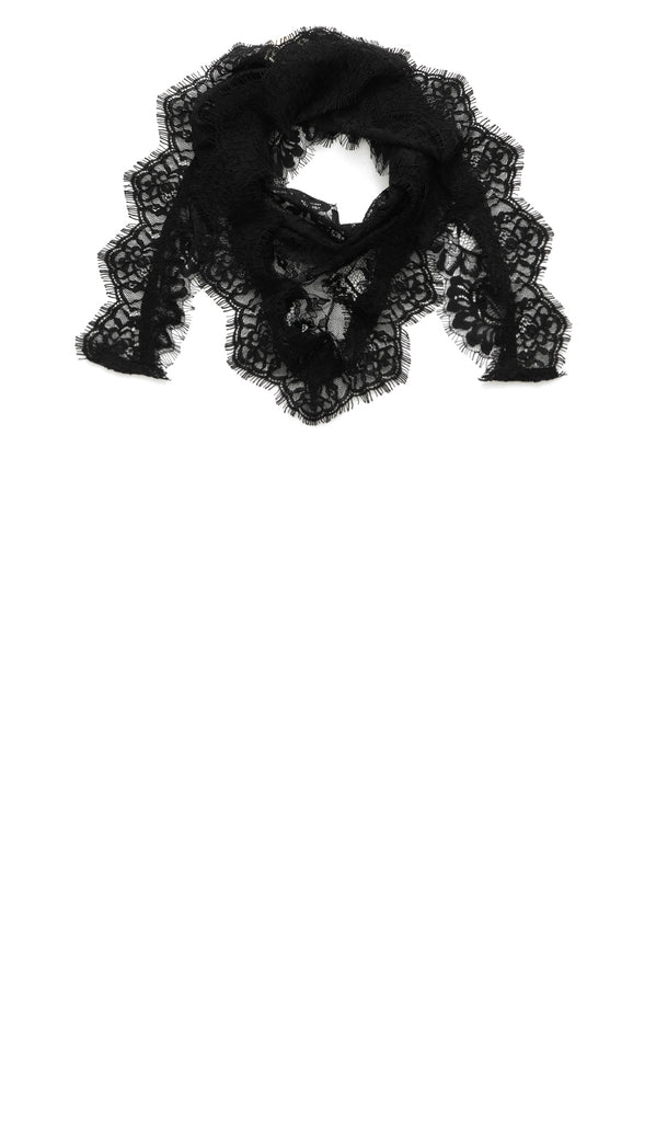 Gossia FloraGO Scarf Tørklæde Black