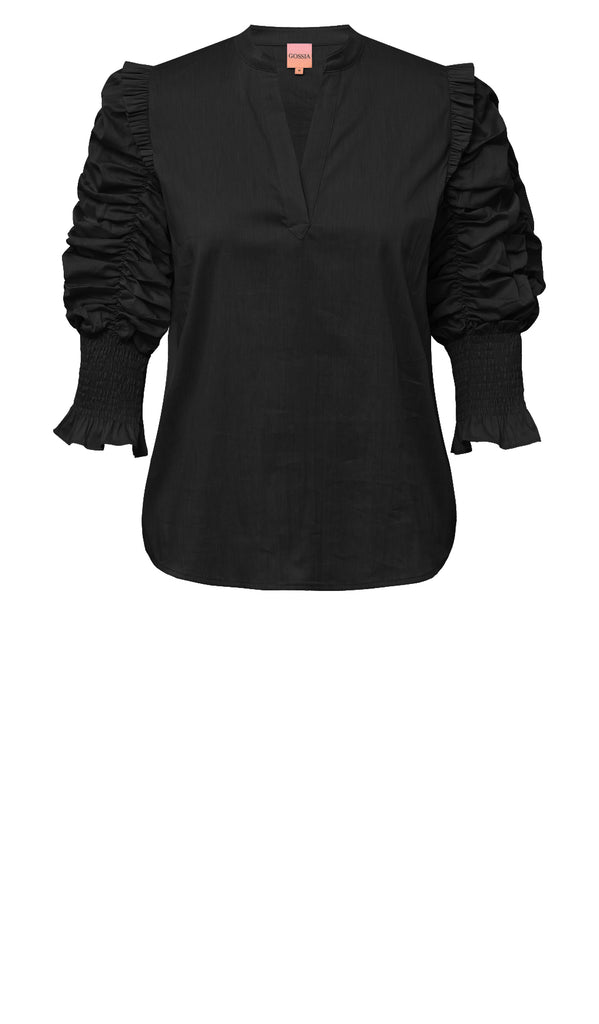 Gossia GOTrine Blouse Bluser Black