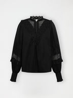 Gossia GabrielaGO Blouse Bluser Black