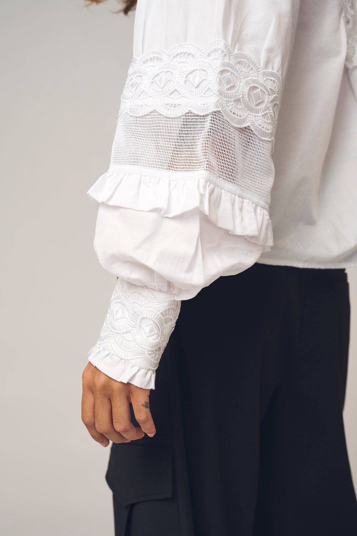 Gossia GabrielaGO Blouse Bluser White